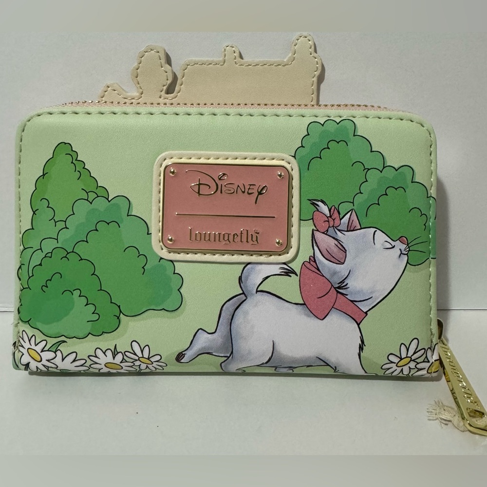 Loungefly Disney The Aristocats Marie House Zip Around Wallet NEW